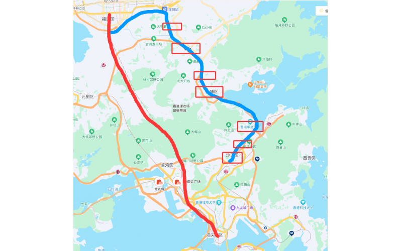 深圳球盟会官网登录入口周边环境-去香港的成本和时间