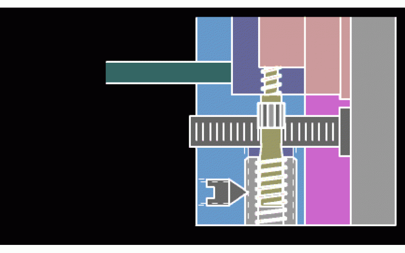 利用开合模脱侧螺纹机构球盟会官网登录入口-深圳市球盟会官网登录入口厂整理提供
